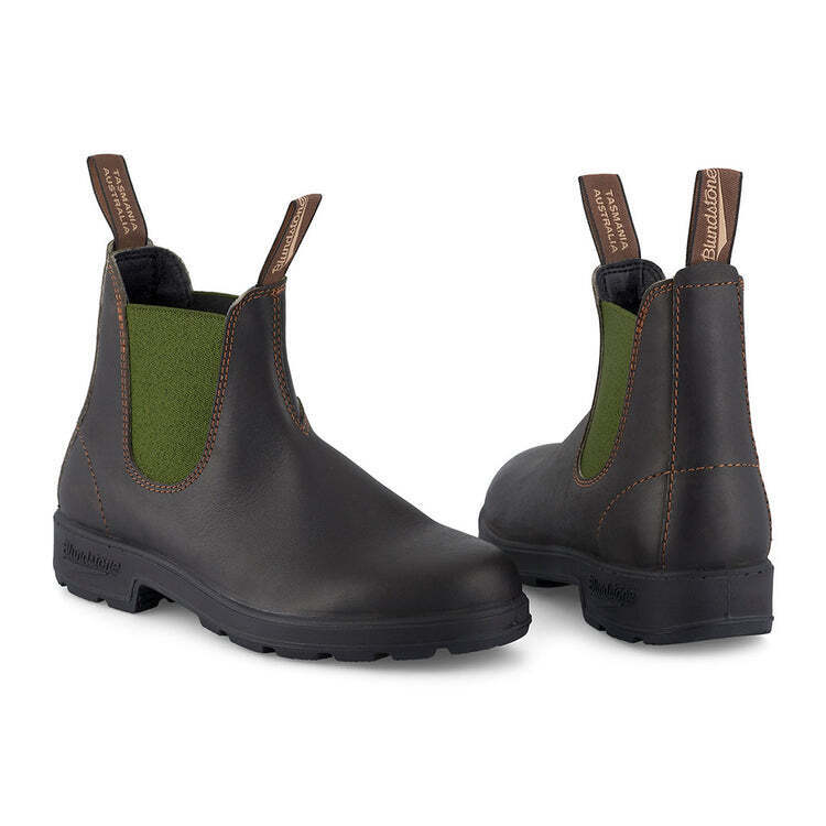 Blundstone Original 519 Chelsea Men's Boot Stout Brown / Olive - AllSportsWearUSA