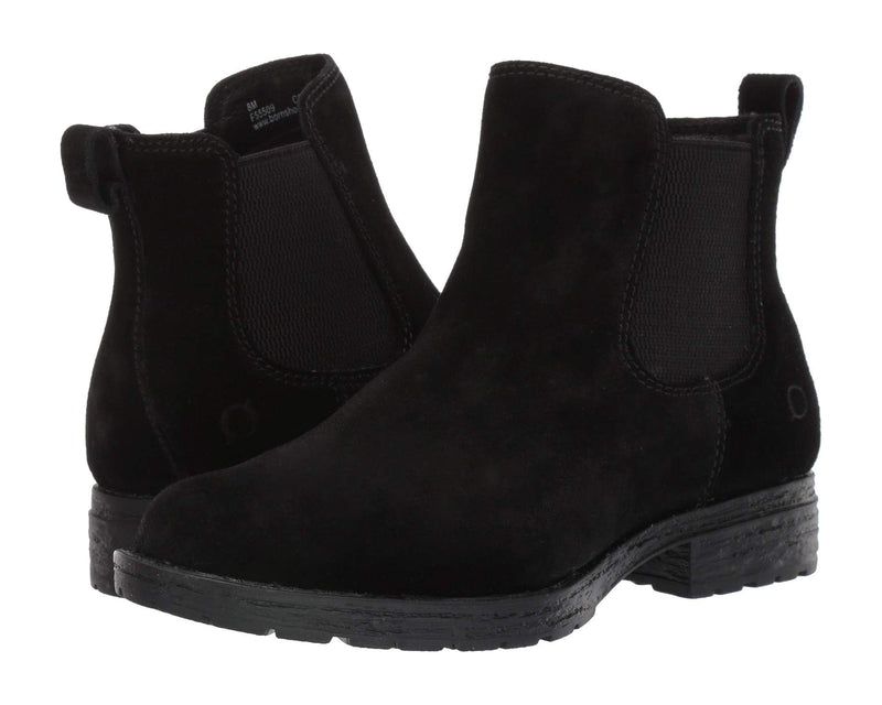 Born Cove Women's Shoes F5509  Black Suede