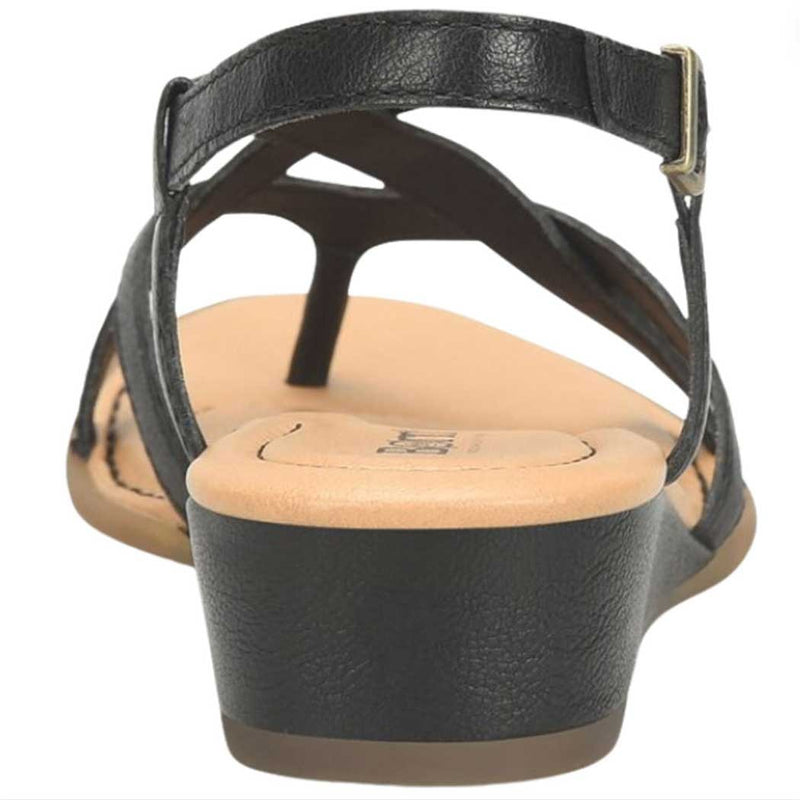 Born Sibyl Women's Shoes Black BR0055703  Leather/Rubber/Suede
