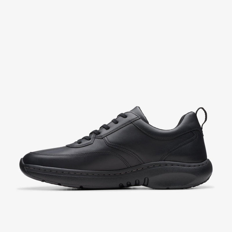 Clarks Men's Pro Lace Shoes 26175190 Black Leather