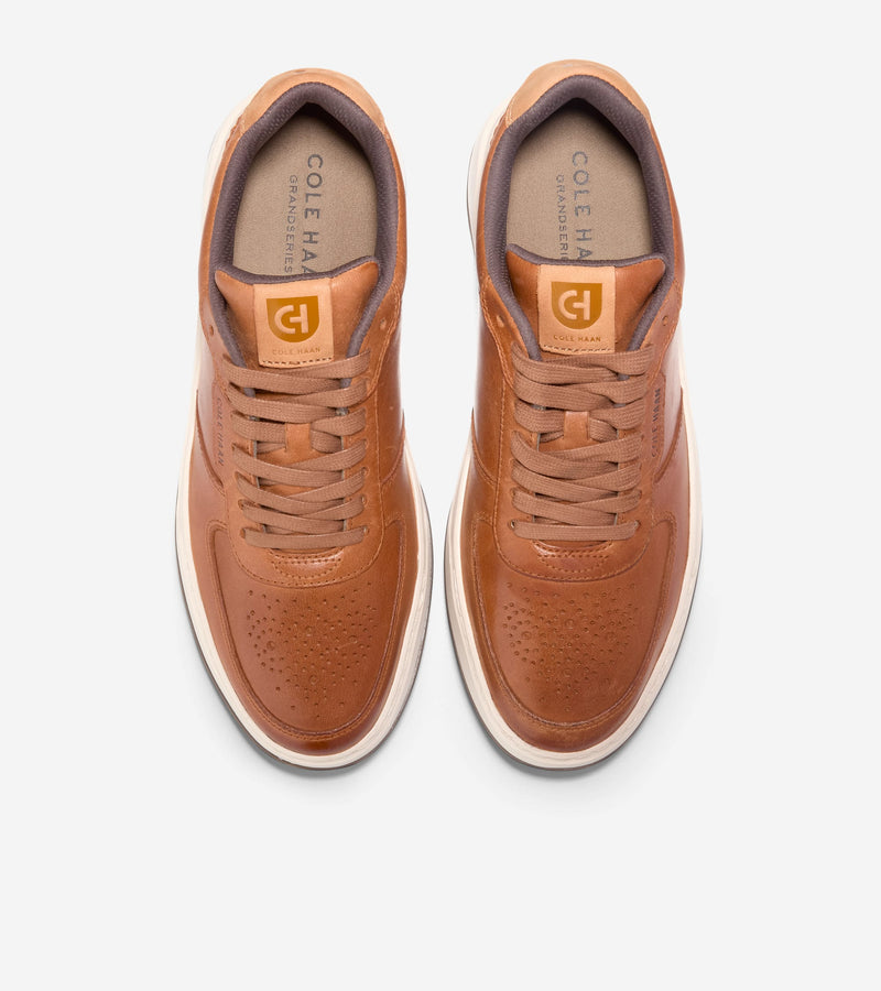 Cole Haan Grandpro Crossover Sneaker Men's Shoes British Tan/Ivory C36474 - AllSportsWearUSA