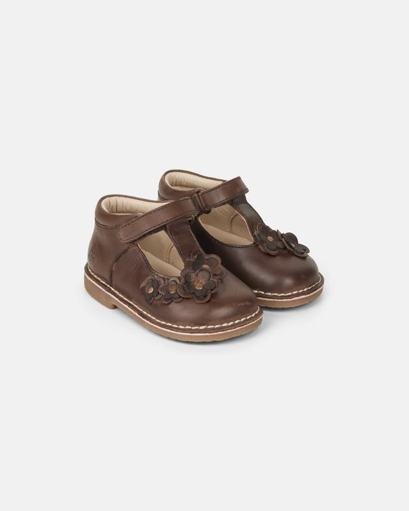 Ella Flower Dark Brown