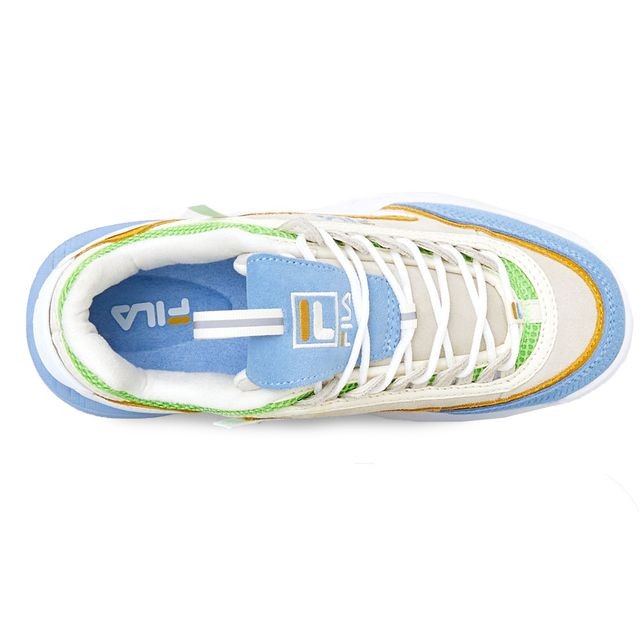 Fila Disruptor II Exp 5XM01543-143 Womens Gray Lifestyle Sneakers Shoes
