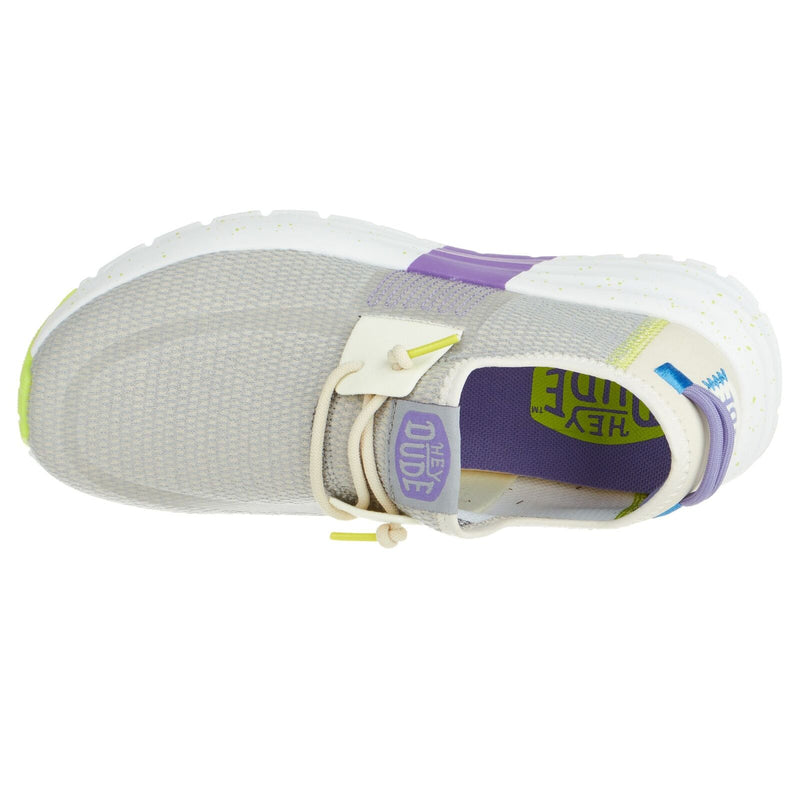 Hey Dude Sirocco Active Women's Casual Shoes Grey / Purple 41960-1OG - AllSportsWearUSA
