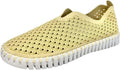 Ilse Jacobsen Womens Tulip 139 Double Cream TULIP139103 Slipon Shoe Brand New - AllSportsWearUSA