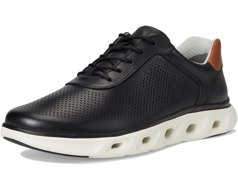 Johnston & Murphy Men's Reactivate U-Throat Full Grain Leather Lace-up Sneakers