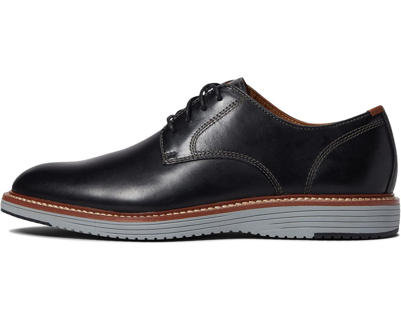 Johnston & Murphy Men's Upton Plain Toe 020-03521 Black Full Grain