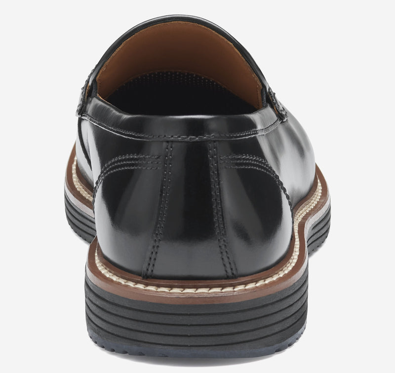 Johnston & Murphy Upton Penny Men's 20-4065 Black Full Grain
