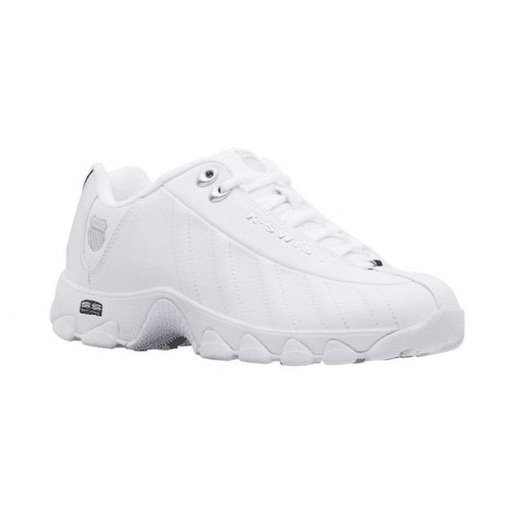K-Swiss ST329 CMF Men's White Silver Black Sneaker 03426-129