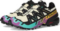 Salomon Womens Speedcross 6 L478802 ransparent Yellow/Black/Waterfall