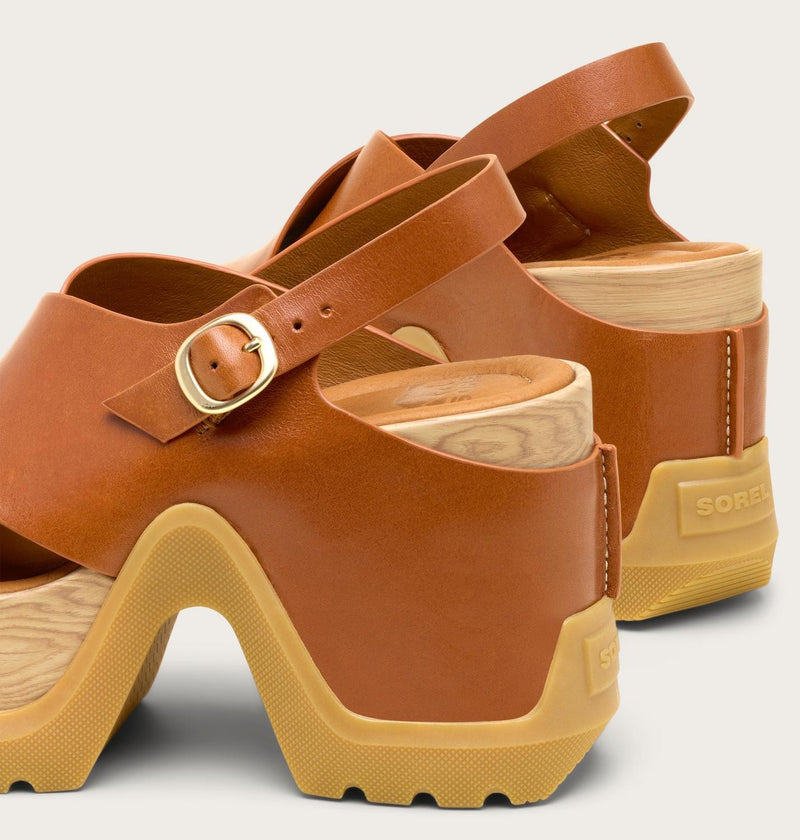 Sorel Roam'n™ Rise Heel Women's Sandal 2151451-222 Iced Tea, Gum 16