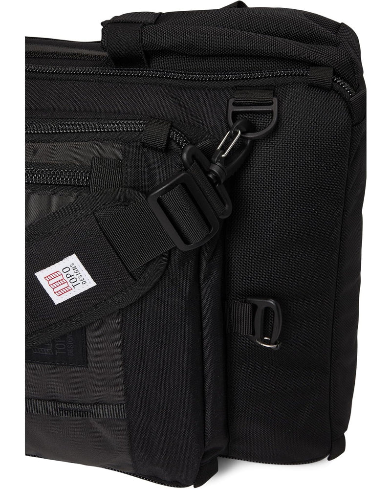 Topo Designs Global Travel Bag Backpack 932419001000 30L Black/Black