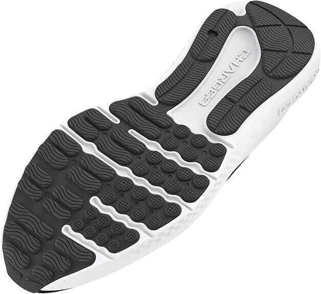 Under Armour men's Charged Surge 4 Sneaker 3027000 001 Black / Anthracite / White - AllSportsWearUSA